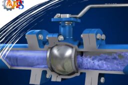 انیمیشن بررسی ball valve