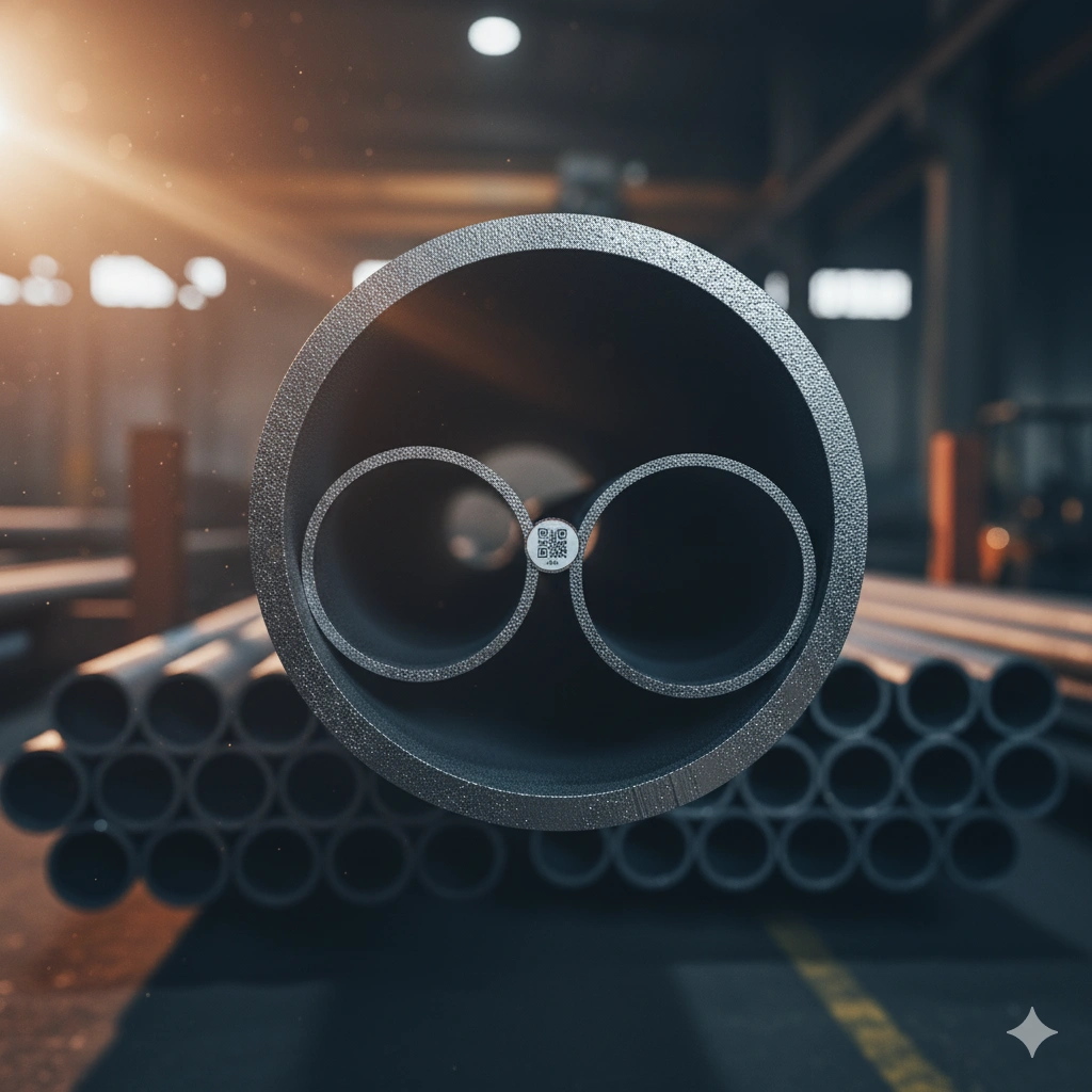 لوله مانیسمان فولادی 6 متری رده 40 